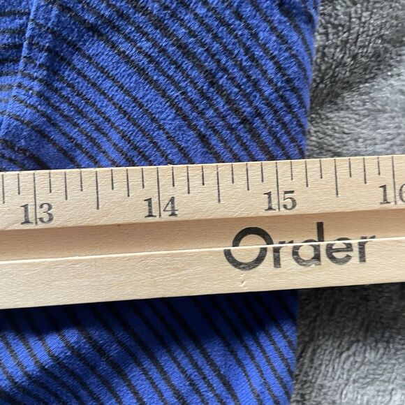 Lululemon Kanto Catch Me TopWomens 4 Sapphire Blue Black Striped Long Sleeve - Picture 10 of 11